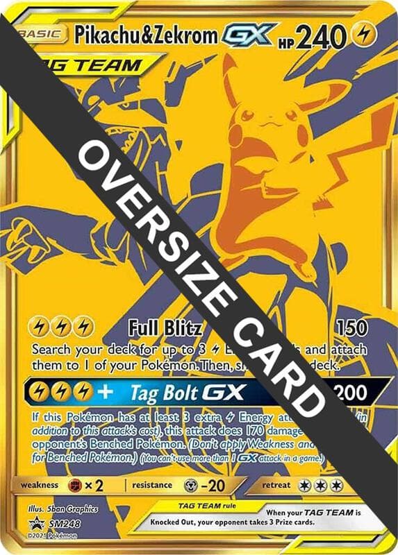 Pikachu & Zekrom GX