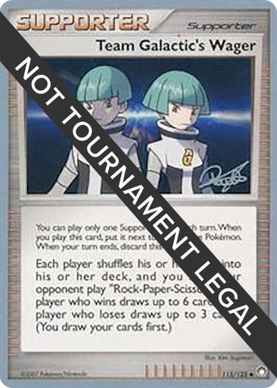 Team Galactic's Wager