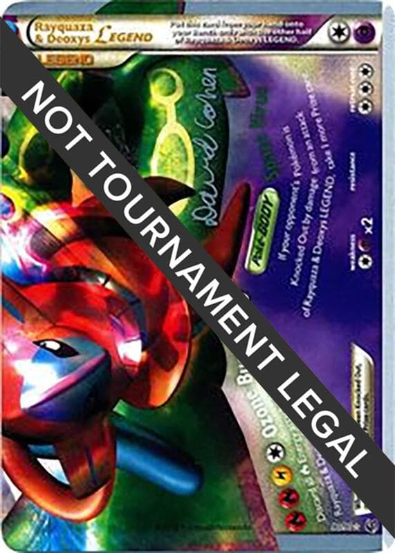 Rayquaza & Deoxys Legend
