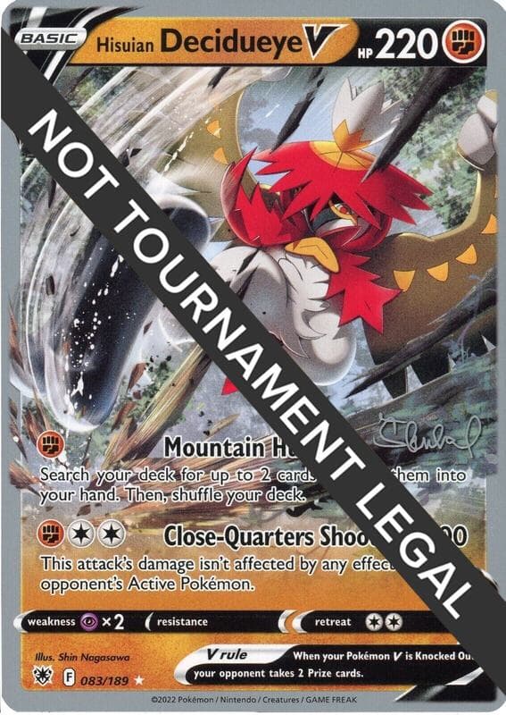 Hisuian Decidueye V