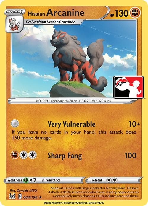 Hisuian Arcanine