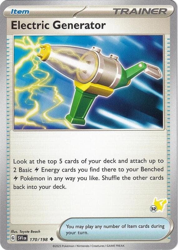 Electric Generator - Pikachu