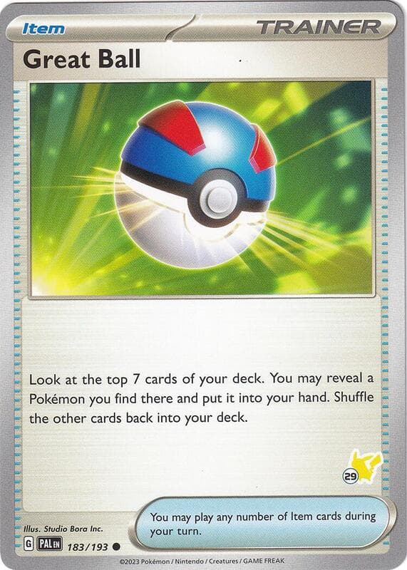 Great Ball - Pikachu