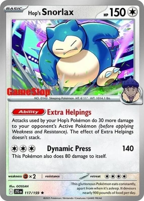 Hop's Snorlax